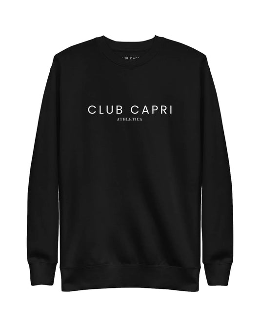 Black Le Club Unisex Crewneck