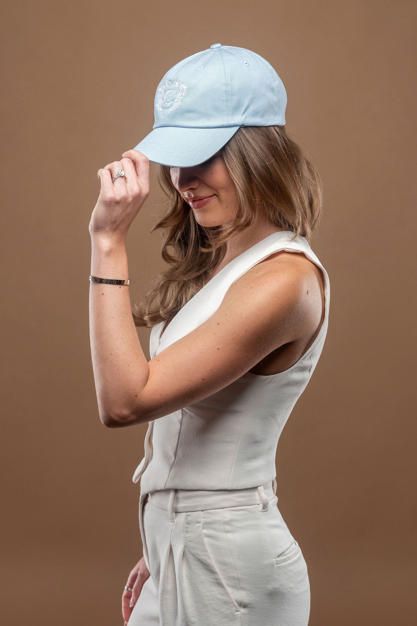 Ice Blue Crest Hat