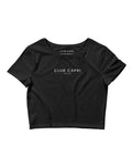 Black Le Club Cropped Tee