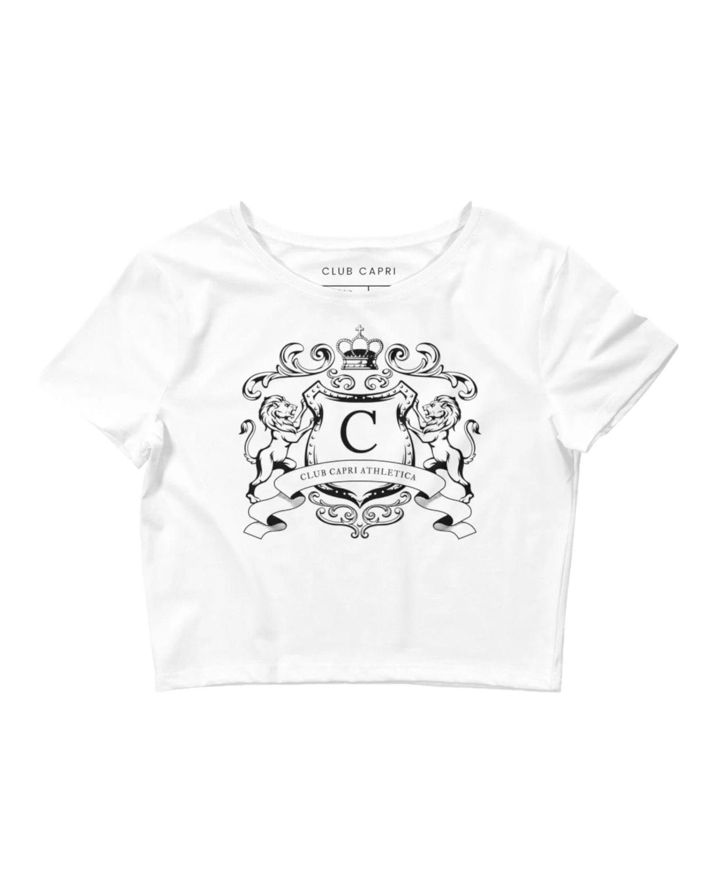 White Legacy Cropped Tee